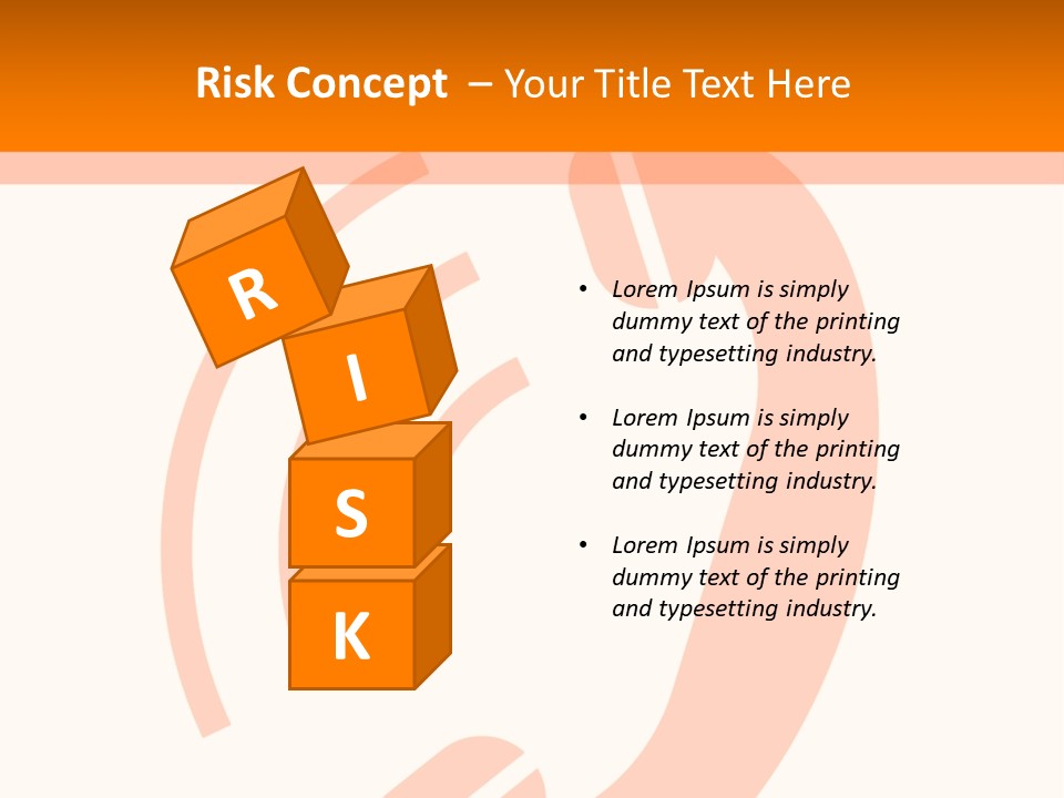 An Orange Phone On A White And Orange Background PowerPoint Template