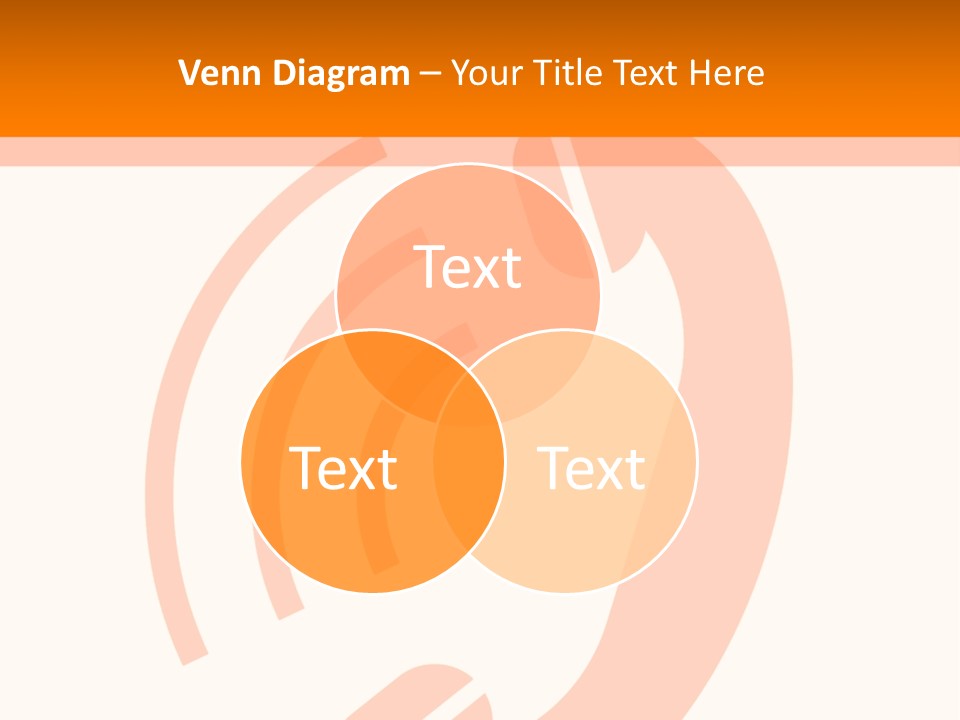 An Orange Phone On A White And Orange Background PowerPoint Template