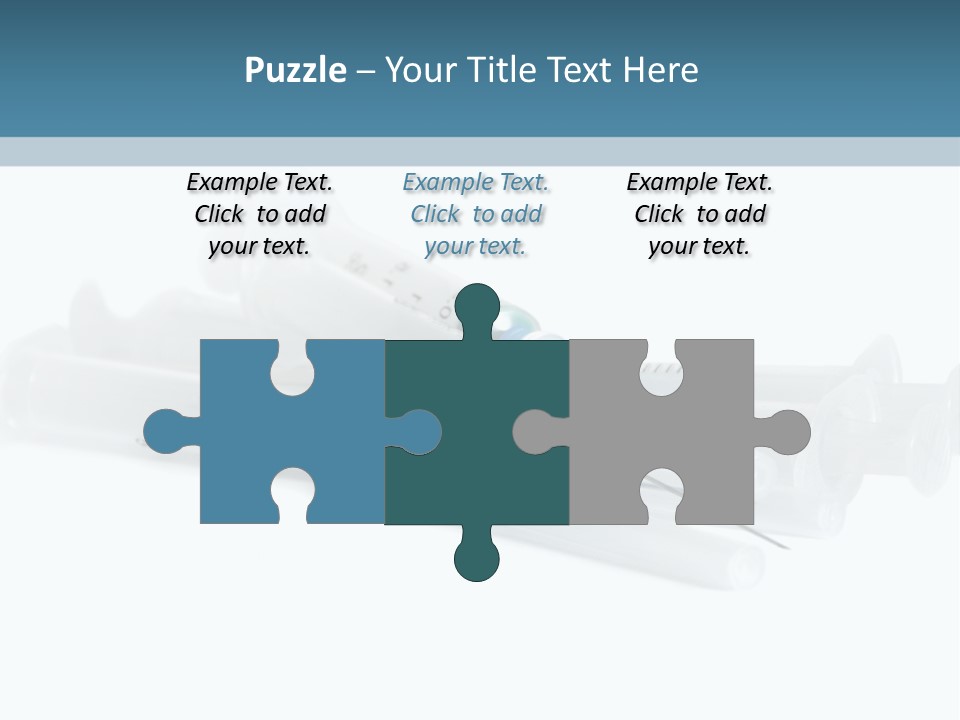 A Group Of Three Toothbrushes Sitting On Top Of Each Other PowerPoint Template