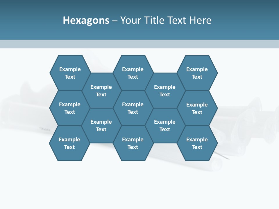 A Group Of Three Toothbrushes Sitting On Top Of Each Other PowerPoint Template