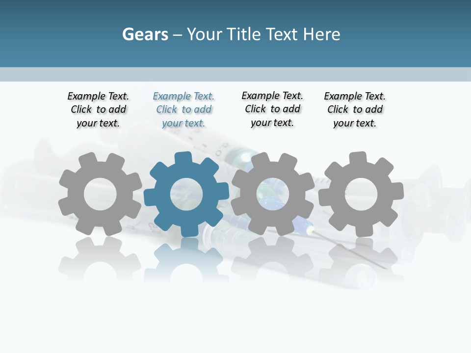 A Group Of Three Toothbrushes Sitting On Top Of Each Other PowerPoint Template