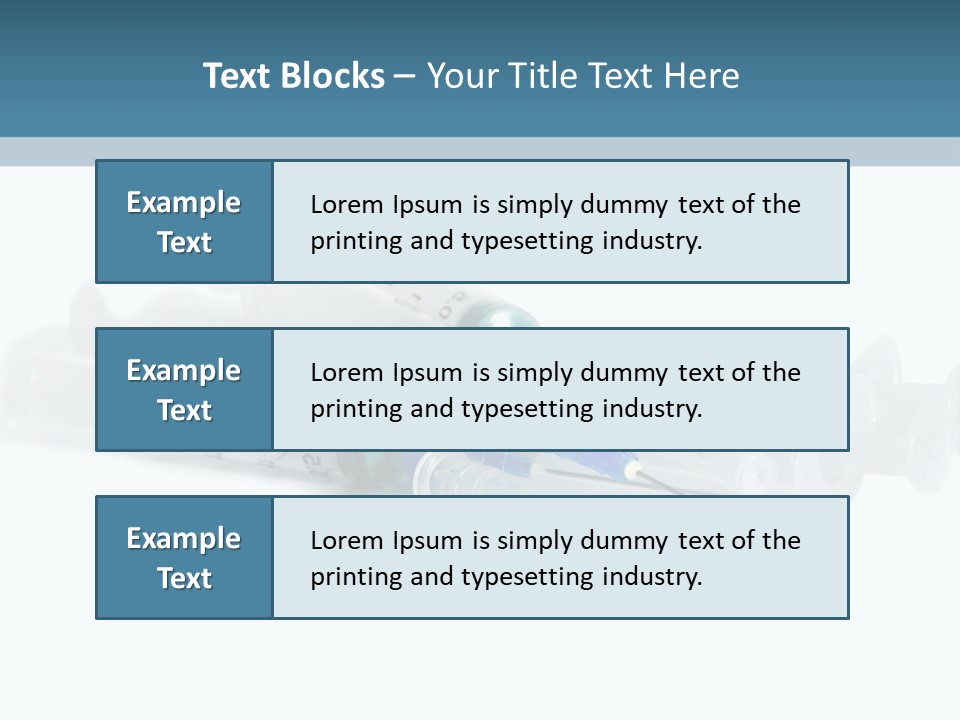 A Group Of Three Toothbrushes Sitting On Top Of Each Other PowerPoint Template