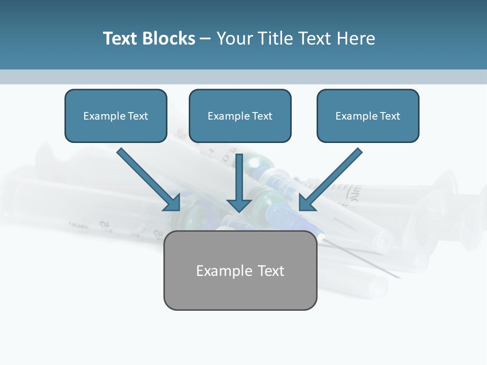 A Group Of Three Toothbrushes Sitting On Top Of Each Other PowerPoint Template