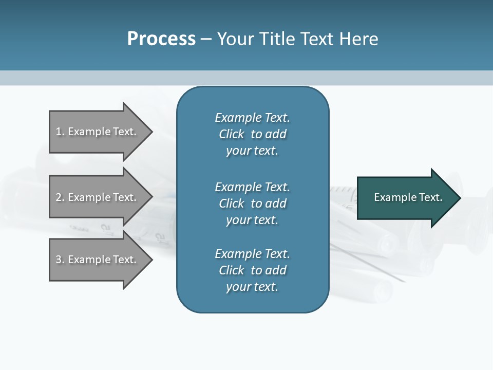 A Group Of Three Toothbrushes Sitting On Top Of Each Other PowerPoint Template