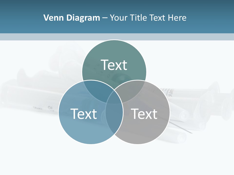 A Group Of Three Toothbrushes Sitting On Top Of Each Other PowerPoint Template