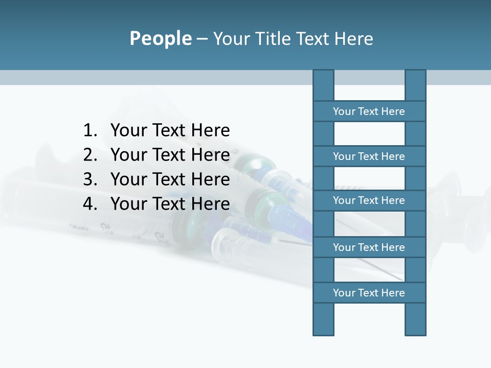 A Group Of Three Toothbrushes Sitting On Top Of Each Other PowerPoint Template
