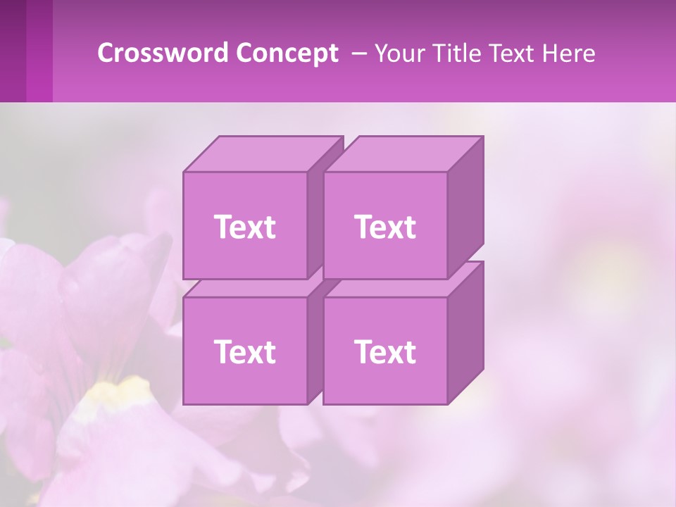 A Bee On A Flower Powerpoint Template PowerPoint Template
