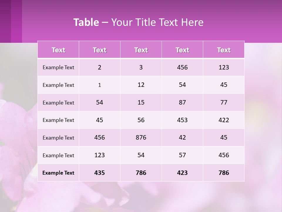 A Bee On A Flower Powerpoint Template PowerPoint Template