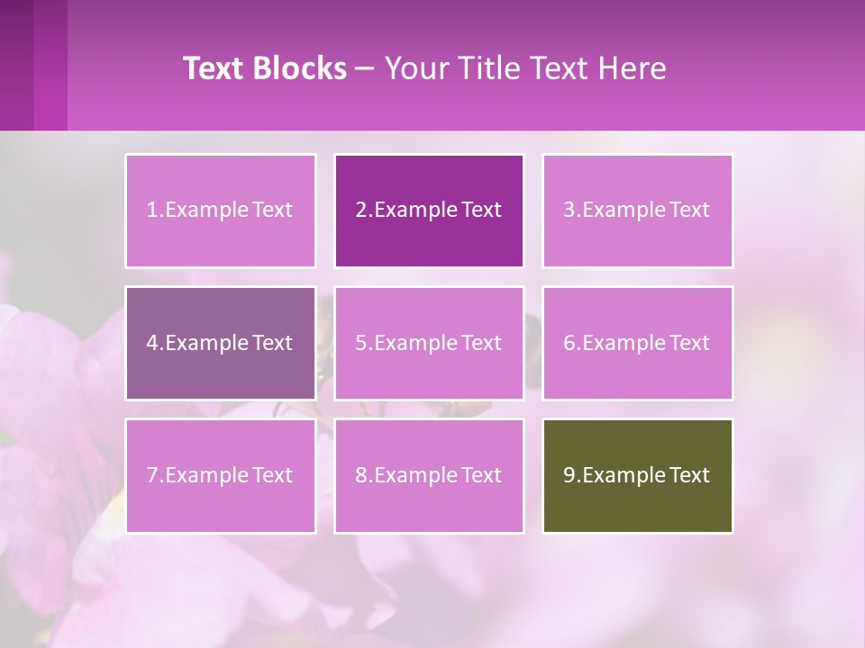 A Bee On A Flower Powerpoint Template PowerPoint Template