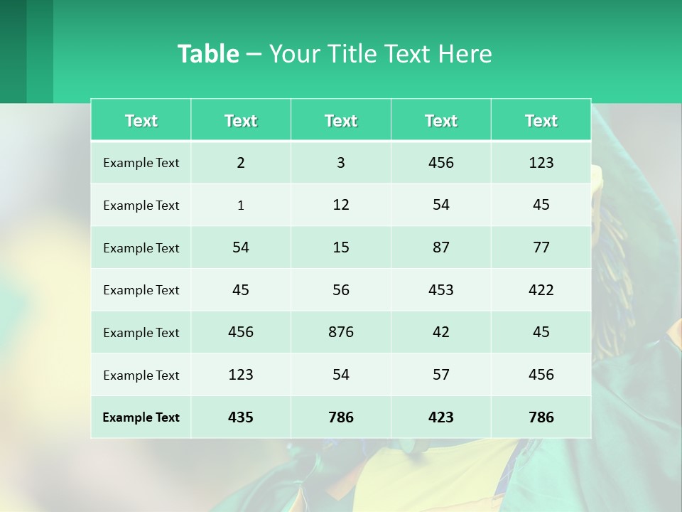 A Man With His Face Painted In Blue And Yellow PowerPoint Template