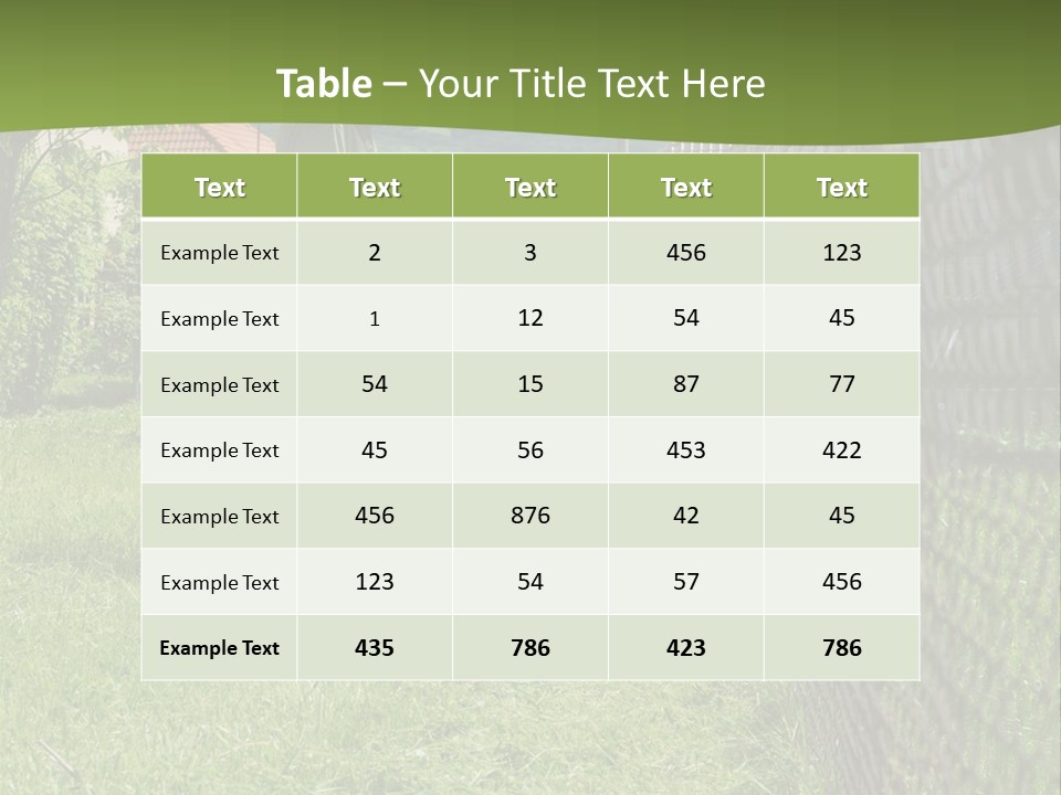 A Man Is Mowing The Grass With A Lawn Mower PowerPoint Template