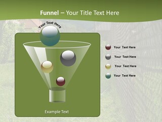 A Man Is Mowing The Grass With A Lawn Mower PowerPoint Template