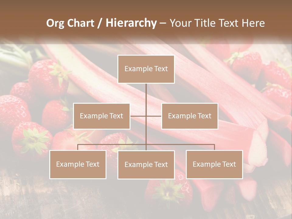 A Bunch Of Fresh Fruits And Vegetables On A Table PowerPoint Template