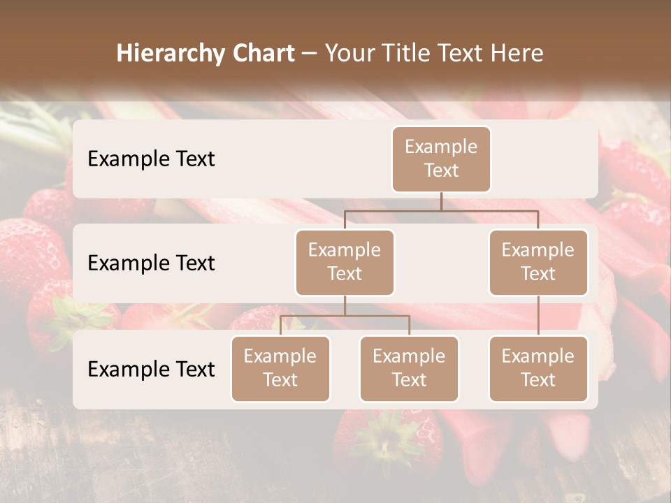 A Bunch Of Fresh Fruits And Vegetables On A Table PowerPoint Template