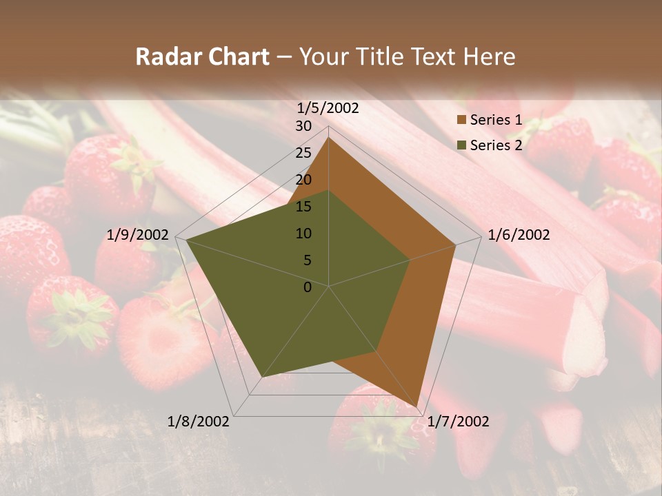 A Bunch Of Fresh Fruits And Vegetables On A Table PowerPoint Template