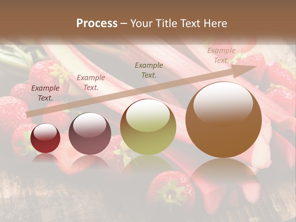 A Bunch Of Fresh Fruits And Vegetables On A Table PowerPoint Template