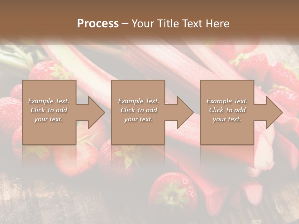 A Bunch Of Fresh Fruits And Vegetables On A Table PowerPoint Template
