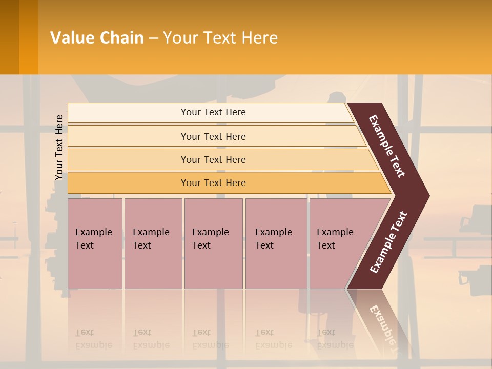 A Silhouette Of A Man With A Suitcase In Front Of A Window PowerPoint Template