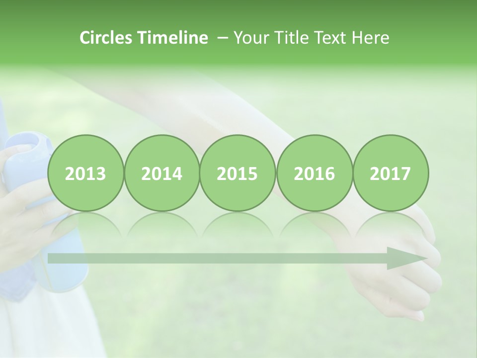 A Person Holding A Blue Object In Their Hand PowerPoint Template