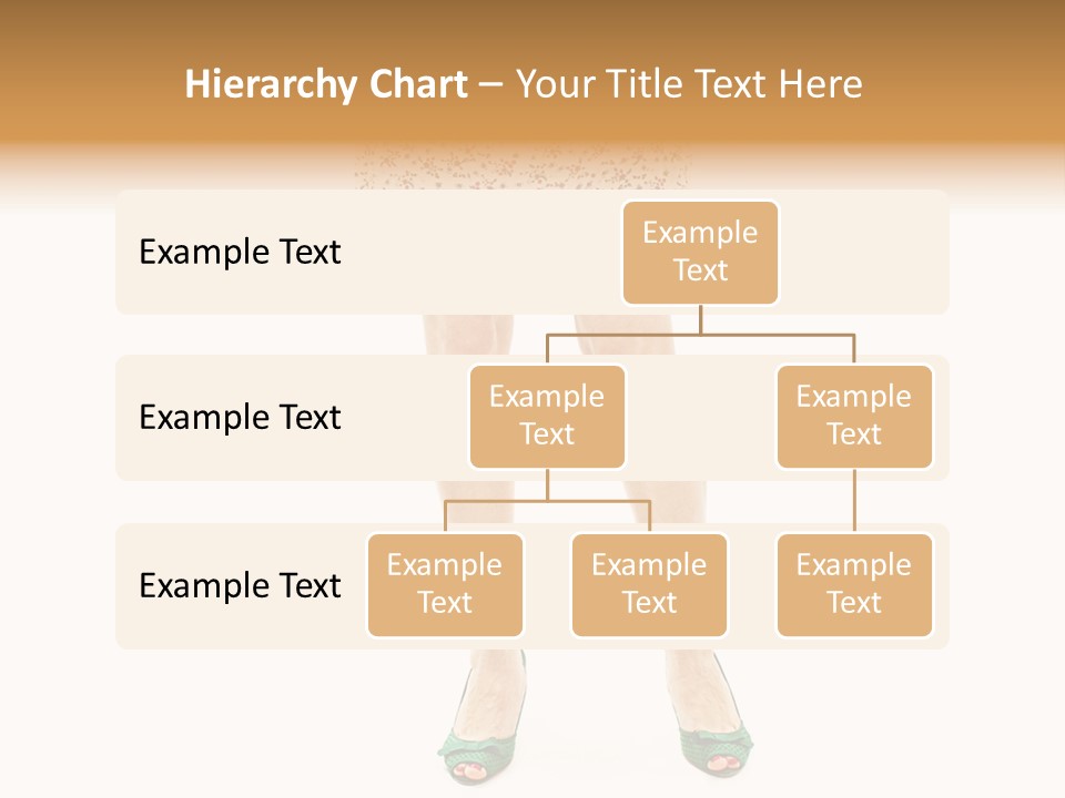 A Woman In A Dress Is Holding A Cell Phone PowerPoint Template