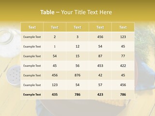 Corn On The Cob On A Plate With Salt And Pepper PowerPoint Template