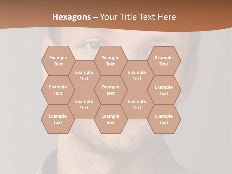 A Man In A Shirt Is Smiling For The Camera PowerPoint Template