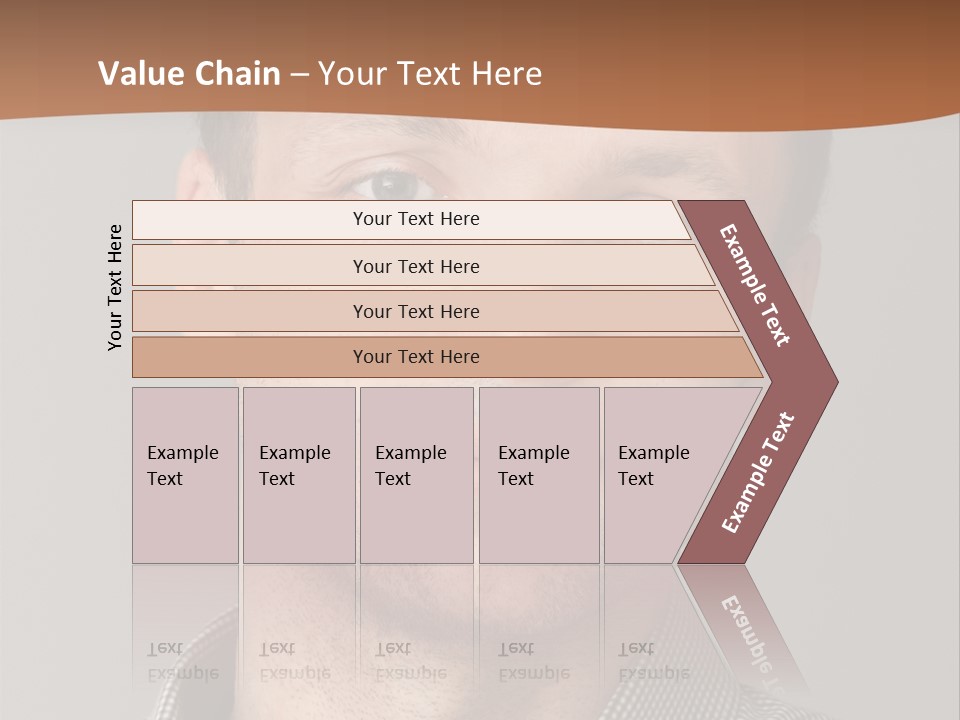 A Man In A Shirt Is Smiling For The Camera PowerPoint Template