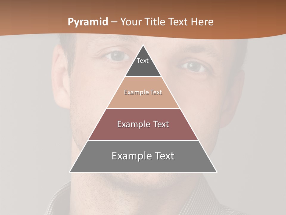 A Man In A Shirt Is Smiling For The Camera PowerPoint Template