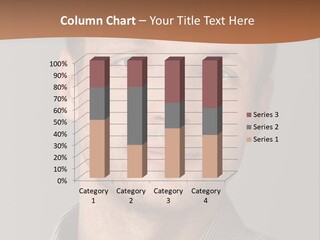 A Man In A Shirt Is Smiling For The Camera PowerPoint Template