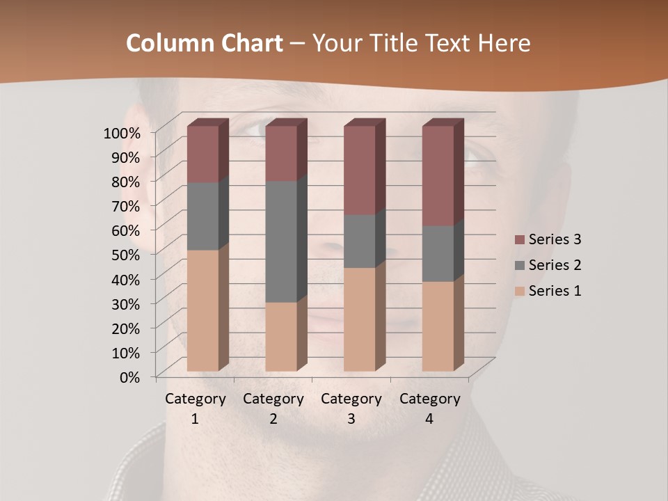 A Man In A Shirt Is Smiling For The Camera PowerPoint Template