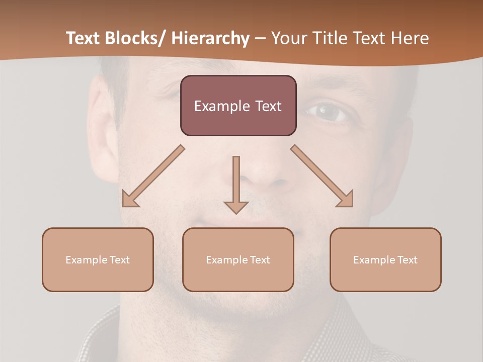A Man In A Shirt Is Smiling For The Camera PowerPoint Template
