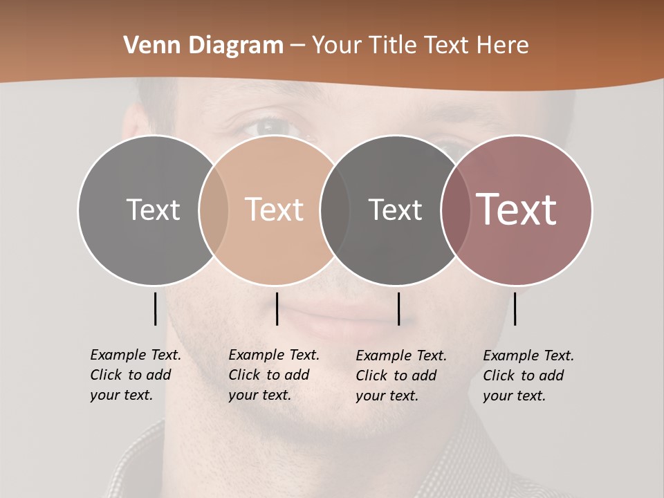A Man In A Shirt Is Smiling For The Camera PowerPoint Template