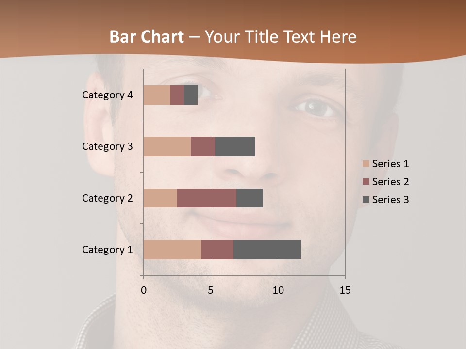 A Man In A Shirt Is Smiling For The Camera PowerPoint Template