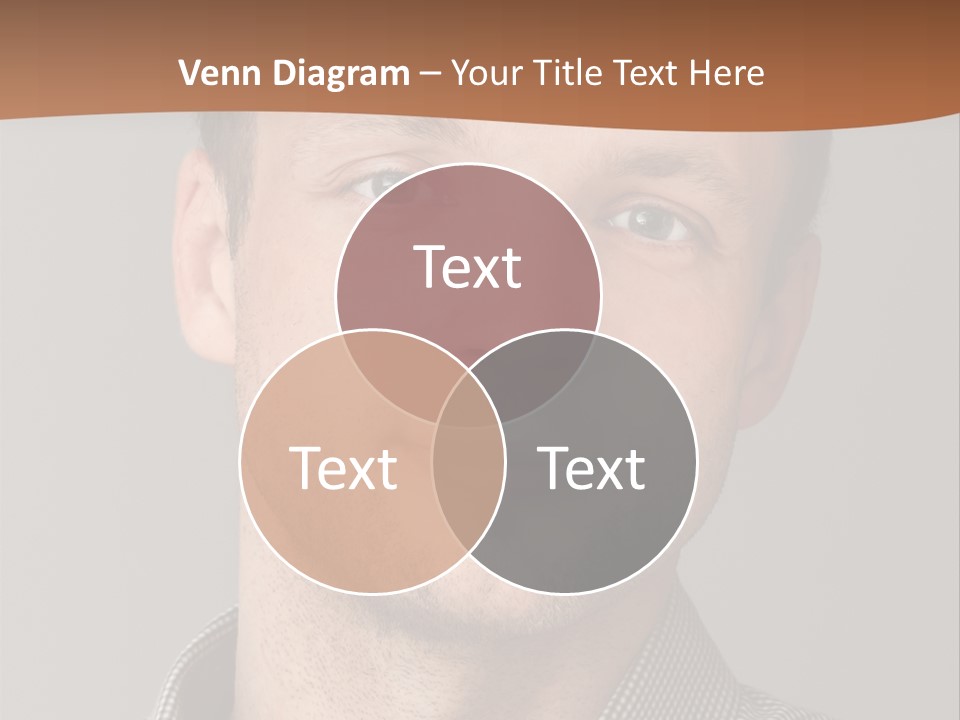 A Man In A Shirt Is Smiling For The Camera PowerPoint Template