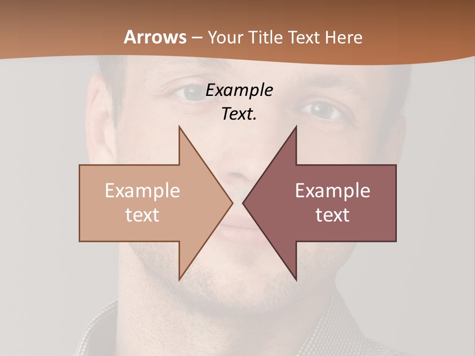 A Man In A Shirt Is Smiling For The Camera PowerPoint Template