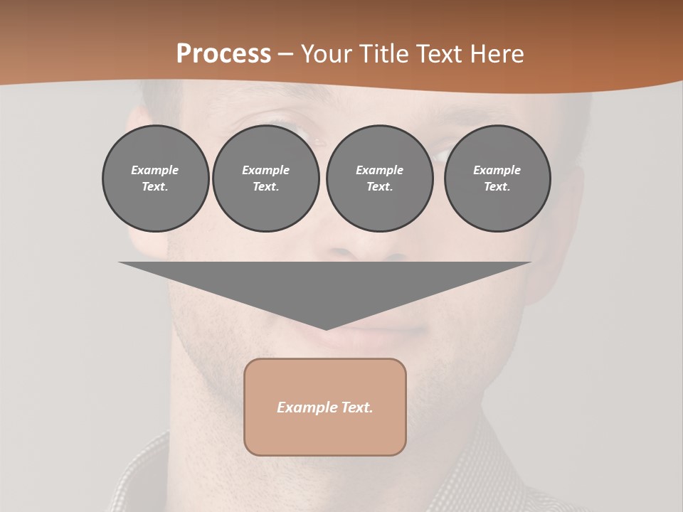 A Man In A Shirt Is Smiling For The Camera PowerPoint Template