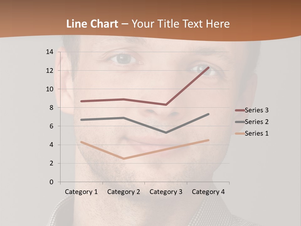 A Man In A Shirt Is Smiling For The Camera PowerPoint Template