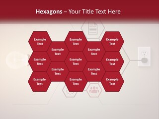 A Light Bulb Is Plugged Into A Power Outlet PowerPoint Template