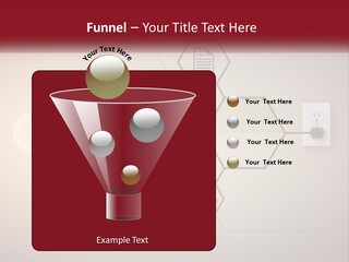 A Light Bulb Is Plugged Into A Power Outlet PowerPoint Template