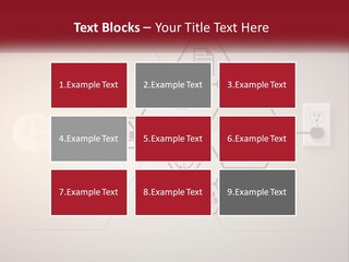 A Light Bulb Is Plugged Into A Power Outlet PowerPoint Template
