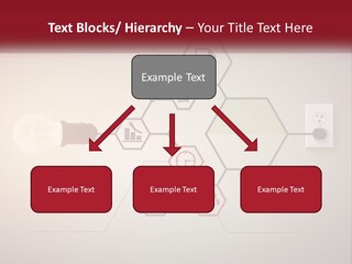 A Light Bulb Is Plugged Into A Power Outlet PowerPoint Template