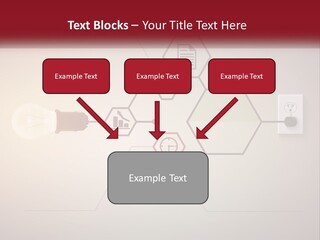 A Light Bulb Is Plugged Into A Power Outlet PowerPoint Template