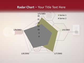 A Light Bulb Is Plugged Into A Power Outlet PowerPoint Template
