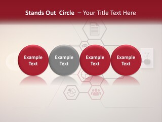 A Light Bulb Is Plugged Into A Power Outlet PowerPoint Template