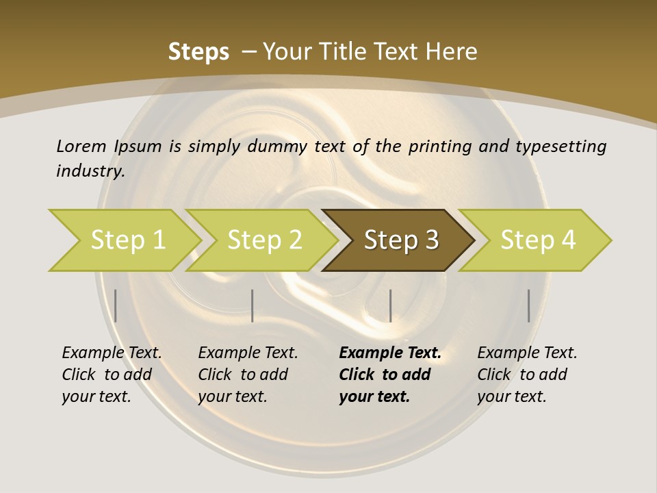 A Can Of Soda Powerpoint Template PowerPoint Template