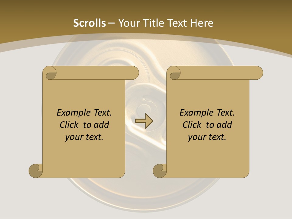 A Can Of Soda Powerpoint Template PowerPoint Template