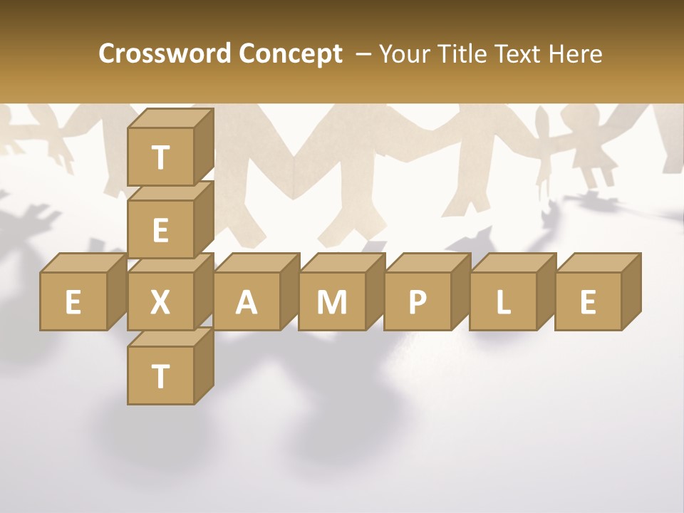 A Group Of People Holding Hands On A White Surface PowerPoint Template