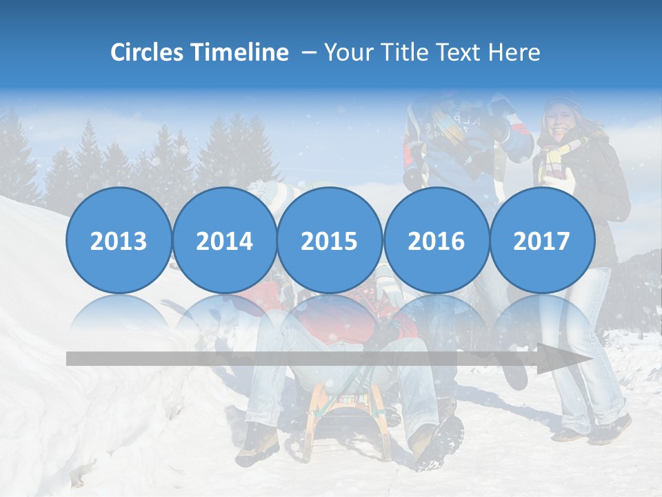 A Group Of People Standing On Top Of A Snow Covered Slope PowerPoint Template