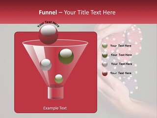 A Person Holding A Stack Of Poker Chips PowerPoint Template
