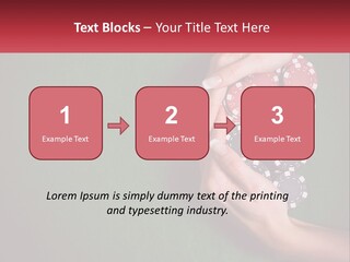 A Person Holding A Stack Of Poker Chips PowerPoint Template